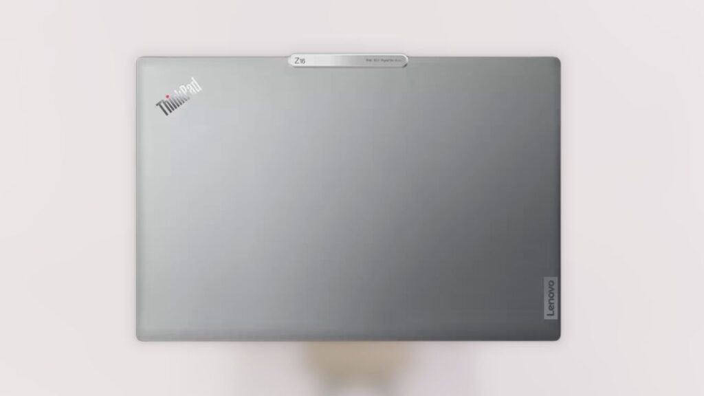 Lenovo ThinkPad Z16 تصميم وبناء الجودةLenovo ThinkPad Z16 تصميم وبناء الجودة