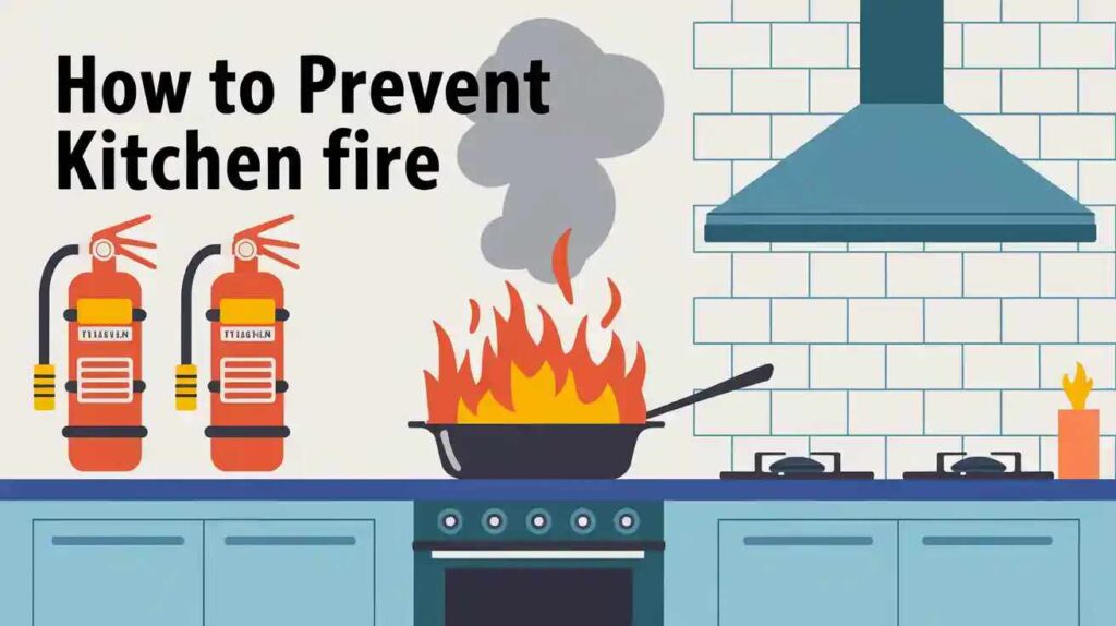 how to prevent kitchen fire